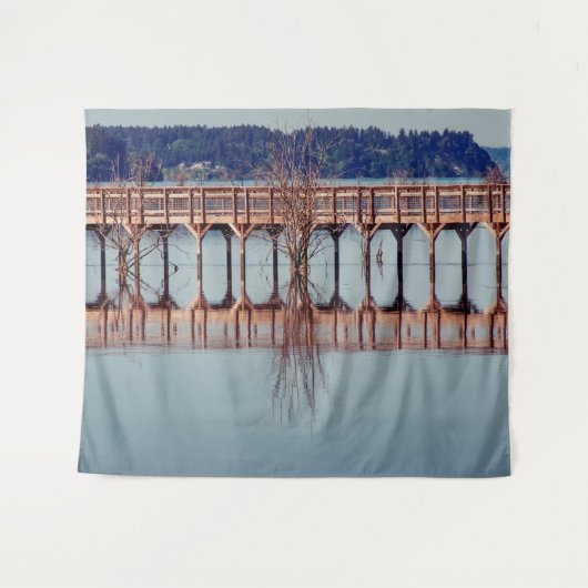 Tenture Réfléchir ensemble (Devant (Horizontal))