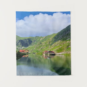 Tenture Reflet du lac Bâlea – Impression alpine des Carpat