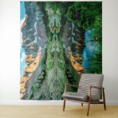 Tenture Réflexion du lac Sun Ridge // Fleurs sauvages (En situation)