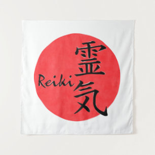 Tenture Reiki Calligraphie Et Word 1