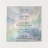 Tenture Reiki Principes Rainbow Mandala design (Devant)