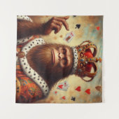 Tenture Reine des Coeurs de Bigfoot (Devant (Horizontal))