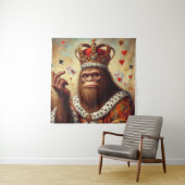 Tenture Reine des Coeurs de Bigfoot (En situation)