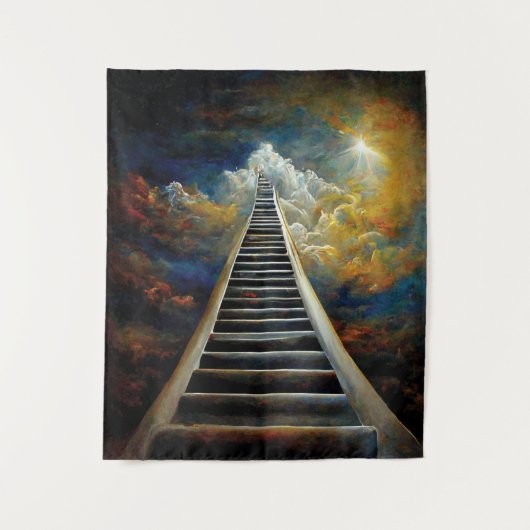 Tenture Religion et Afterlife Painting Stairway (Devant)