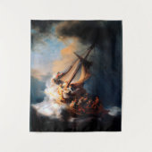 Tenture Rembrandt - La tempête de la mer de Galilée (Devant)