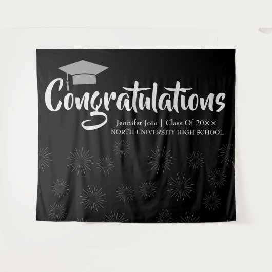 Tenture Remises de diplômes Promotion 2025 (Devant (Horizontal))