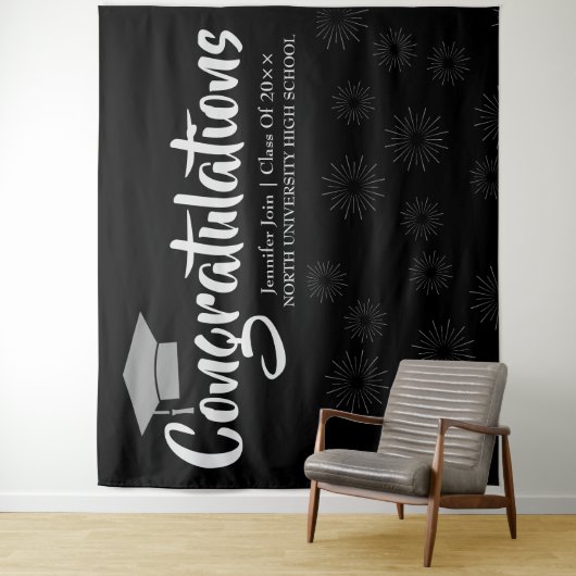 Tenture Remises de diplômes Promotion 2025 (En situation)