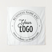 Tenture Remplacement et personnalisation faciles du logo | (Devant)