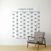 Tenture Remplacez votre logo Petite Entreprise (En situation)