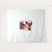 Tenture Renard de sorcière mignonne - Animal d'Halloween m (Devant (Horizontal))