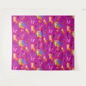 Tenture renard et papillon (Devant (Horizontal))