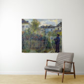 Tenture Renoir - Claude Monet Peinture dans son jardin (En situation (horizontale))
