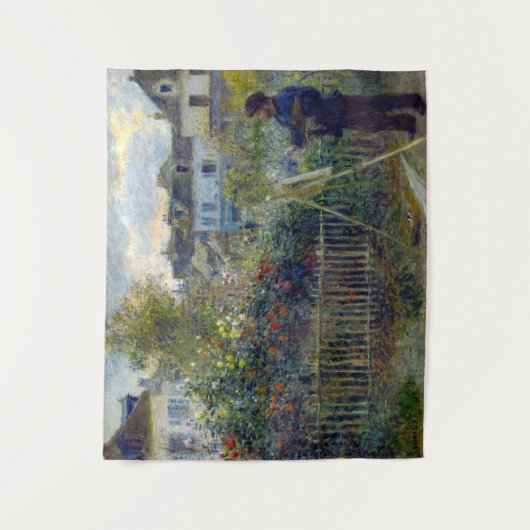 Tenture Renoir - Claude Monet Peinture dans son jardin (Devant)