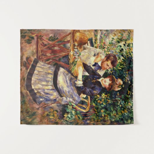 Tenture Renoir - Dans le jardin (Devant (Horizontal))