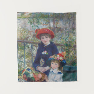 Tenture Renoir Deux Sœurs Terrasse Impressionnisme Françai