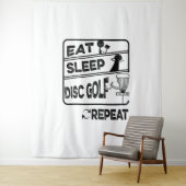 Tenture Répéter le sommeil du disque Golf (En situation)