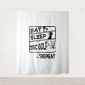 Tenture Répéter le sommeil du disque Golf (Devant)