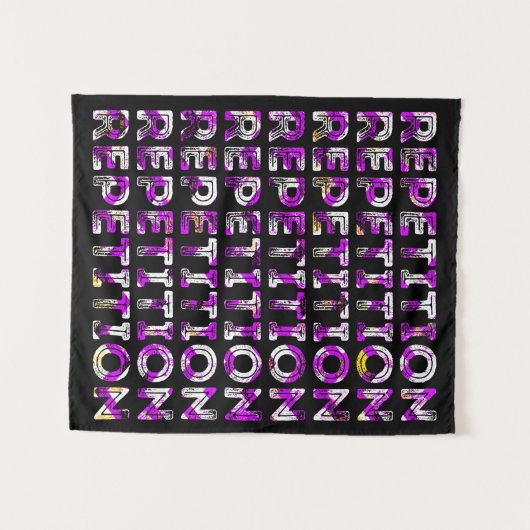 Tenture Répétition (Devant (Horizontal))