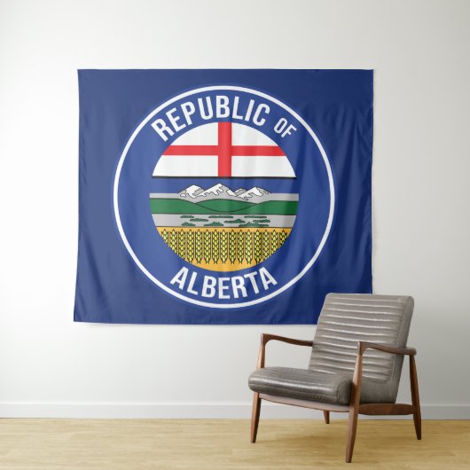 Tenture République de l'Alberta WEXIT (En situation (horizontale))