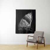 Tenture Requin effrayant (En situation)