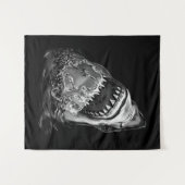Tenture Requin effrayant (Devant (Horizontal))