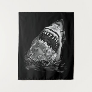 Tenture Requin effrayant