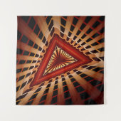 Tenture Réseau d'Imaginaires 3D Conception graphique fract (Devant (Horizontal))