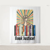 Tenture Réservez Justice ! (Devant)