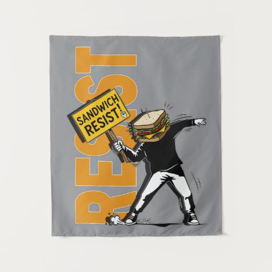 TENTURE RÉSISTER  (Devant)