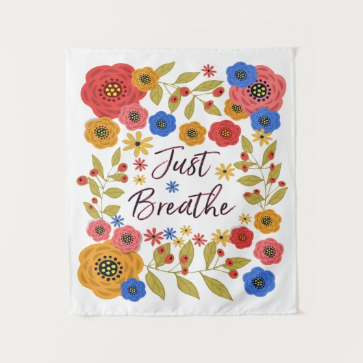 Tenture Respire juste Small (Devant)