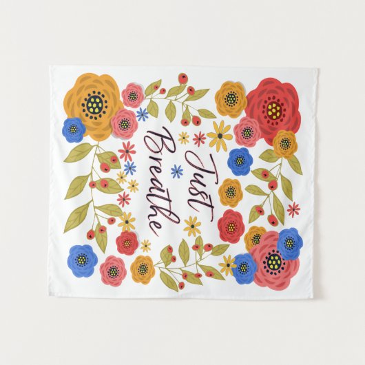 Tenture Respire juste Small (Devant (Horizontal))