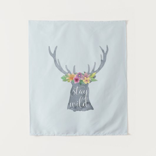 Tenture Restez à l'abri (Devant)