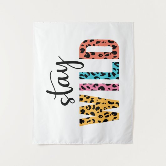 Tenture Restez à l'abri (Devant)