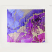 Tenture Résumé Ton de bijou rose violet pourpre (Devant (Horizontal))