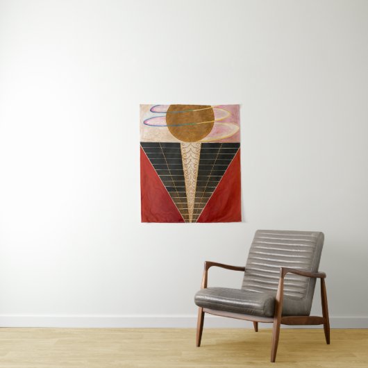 Tenture Retable, Groupe X, No.2 par Hilma af Klint (En situation)
