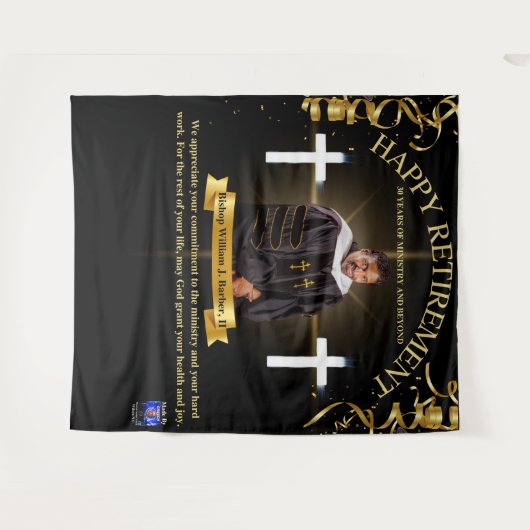 Tenture Retraite du pasteur (Devant (Horizontal))