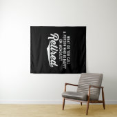 Tenture Retraite Qui Est Heureux Le Lundi ? Retraité (En situation (horizontale))