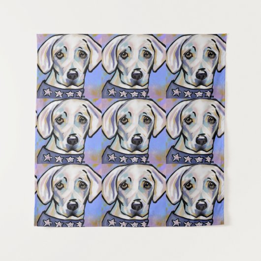 Tenture Retriever du Labrador   (Devant)