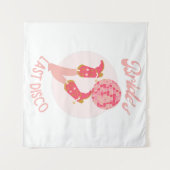 Tenture Retro 70's Mariée Dernière Disco Enterrement de Vi (Devant (Horizontal))