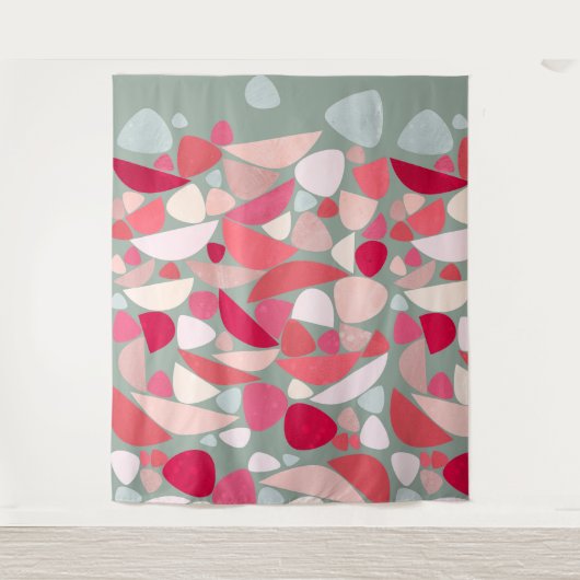 Tenture Rétro Abstrait (Devant)