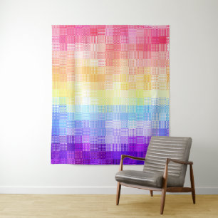 Tenture Retro Boho Funky Quirky Xenogender Plaid Pride