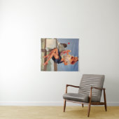 Tenture Retro boîte de courrier Pinup Girl (En situation (horizontale))