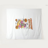 Tenture Retro Creepin dans Halloween d'automne (Devant (Horizontal))