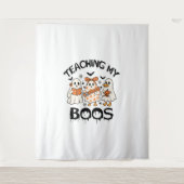 Tenture Retro Enseigner Mes Boos Halloween (Devant)