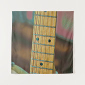 Tenture retro guitar lover gift (Devant)