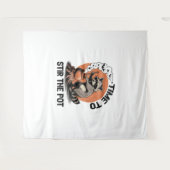 Tenture Retro Halloween Feral Time to Stir Pot (Devant (Horizontal))