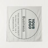 Tenture Retro-Modern Business ou Marque Coordonnées (Devant (Horizontal))