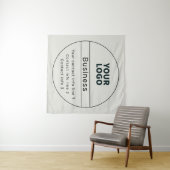 Tenture Retro-Modern Business ou Marque Coordonnées (En situation (horizontale))