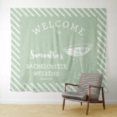 Tenture Retro Moderne verte Bachelorette (En situation (horizontale))