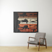 Tenture Rétro Vintage Randonnée Chemise Randonnée à thème (En situation (horizontale))